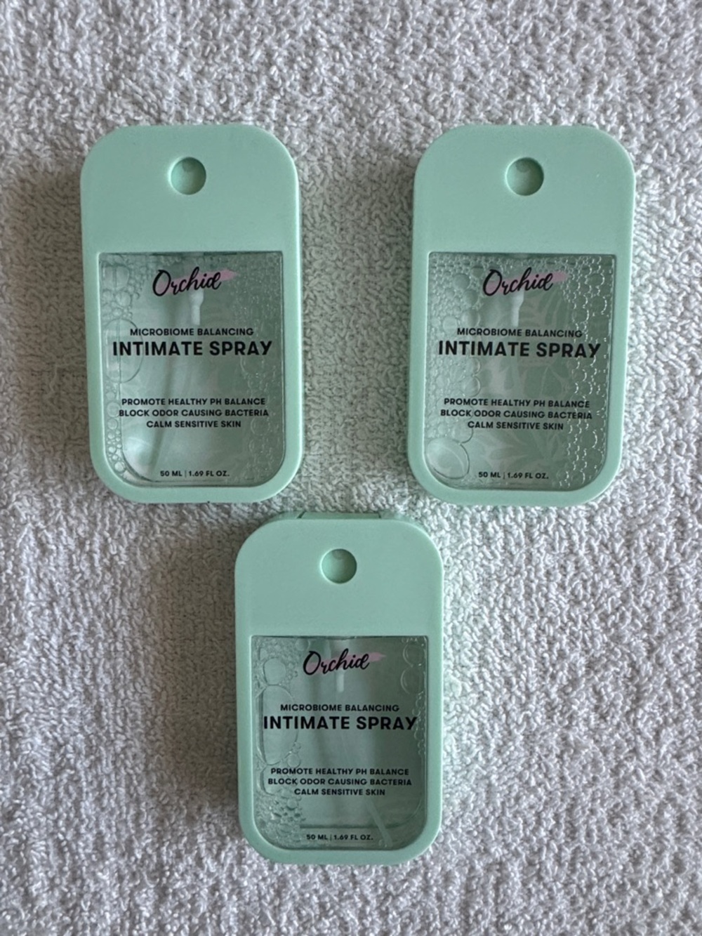Orchid Balancing Intimate Spray Mint Green Pocket Spray 3 Pack